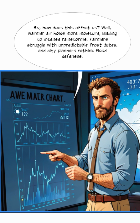 Comic Panel 4: The INFLUX experiment begins